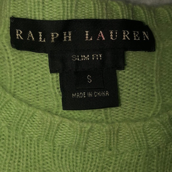 Ralph Lauren Black Label Slim Fit Cashmere Sweater - Picture 6 of 9